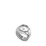 Fossil Women's Two-Hand Stainless Steel Watch Ring Product Image