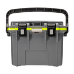 Pelican 14-Quart Personal Cooler Dark Gray/Green Product Image