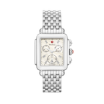 Michele Deco Diamond Stainless Steel Watch Product Image