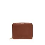 Fossil Women's Logan RFID Mini Multifunction Brown Product Image