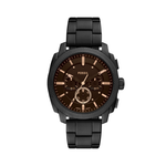 Fossil Men's Machine Chronograph Black Stainless Steel Watch Product Image