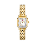 Michele Deco Madison Mini Diamond 18K Gold-Plated Watch Product Image