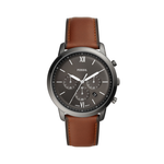 Fossil Men's Neutra Chronograph Amber Leather Watch Product Image