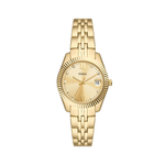 Fossil Women's Scarlette Three-Hand Date Gold-Tone Stainless Steel Watch Product Image