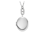 Fossil Heritage Silver-Tone Stainless Steel Chain Necklace Product Image