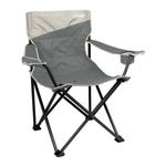 Big & Tall Quad Camping Chair Gray Product Image