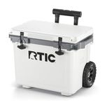 22qt Ultra-Light Wheeled Hard Cooler White & Gray Product Image
