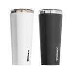 Classic 24oz Tumbler Duo, Matte Black & Gloss White Product Image