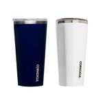 Classic 16oz Tumbler Duo, Midnight Navy & Gloss White Product Image