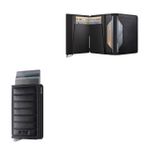Slimwallet Emboss Lines Leather Product Image