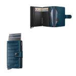 Miniwallet Emboss Lines Leather Product Image