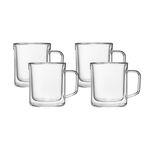 12oz Mug Glasses - Set of 4, Clear Product Image