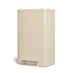 45L Rectangular Step Trash Can, Cream Product Image