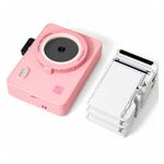 Hanin M5S Instant Camera with Film Kit (Pink 20 Ex Product Image
