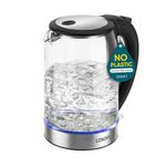 1.7L Electric Glass Kettle Black Product Image