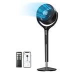9" Smart 3D Adjustable Pedestal Floor PolyFan w/ 9 Speeds Product Image