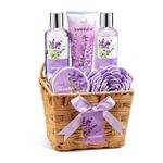 Lavender Basket Bath Spa Gift Set Product Image