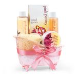 Pink Peony Tub Spa Gift Set Product Image