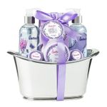 Lavender Silver Tub Spa Gift Set Product Image