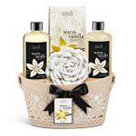 Warm Vanilla Spa Basket Gift Set Product Image