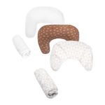 Boppy New Nursing Pillow Bundle w/ Cotton Cover Nature Product Image
