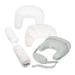 Boppy Complete Nursing Pillow Bundle Sage Green Vines Product Image