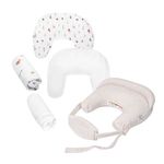 Boppy Complete Nursing Pillow Bundle Oat Retro Arches Product Image