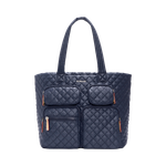 MZ Wallace Large Metro Travel Tote Navy Product Image