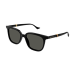 Gucci GG1493S Sunglasses Black/Grey Black/Grey Grey Product Image