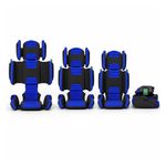 Hifold Fit-and-Fold Booster Car Seat, Ocean Blue Product Image