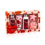Rose Bath and Body Spa Gift Set - 5pc Product Image