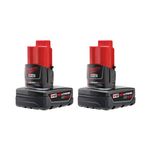 M12 REDLITHIUM XC4.0 Battery Two Pack Product Image