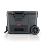 FrostVault 45qt Wheeled Cooler w/ Dry Zone Charcoal Gray Product Image