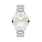 Ladies BOLD Evolution 2.0 Silver-Tone Stainless Steel Watch Silver Dial Product Image