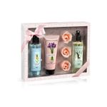 Lavender White Rose Jasmine and Vanilla Gift Set - 4pc Product Image