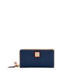 Pebble Grain Large Zip Around Wristlet Product Image