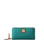 Pebble Grain Large Zip Around Wristlet Product Image