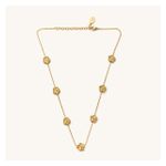 Mini Gold Flora Necklace Product Image