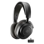 SteelSeries - Arctis Nova 7P Gen 2 Wireless Over-The-Ear Multi Gaming Headset for PS4, PS5, Switch, Handheld, PC - Black Product Image