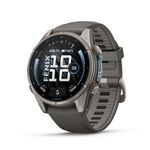 Fenix 9 Premium Multisport GPS Smartwatch, 43mm Titanium Case w/ Pebble Band Product Image
