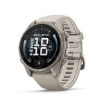 Fenix 9 Premium Multisport GPS Smartwatch, 43mm Titanium Case w/ Fog Gray Band Product Image