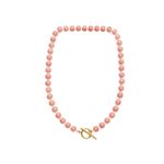 Rose Beaded Toggle Necklace Product Image