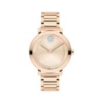 Ladies Bold Evolution 2.0 Rose Gold-Tone Stainless Steel Watch Rose Gold Dial Product Image