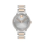 Ladies Bold Evolution 2.0 Two-Tone Stainless Steel Watch Gray Dial Product Image