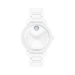 Ladies Bold Evolution 2.0 White Ceramic Watch White Dial Product Image
