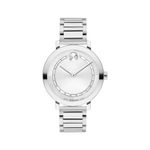 Ladies Bold Evolution 2.0 Silver-Tone Stainless Steel Watch Silver Dial Product Image