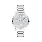 Ladies Bold Evolution 2.0 Silver-Tone Stainless Steel Watch Crystal Dial Product Image