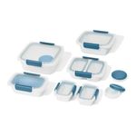 Good Grips 20pc Prep & Go Container Set Ocean Blue Product Image