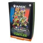 Wizards of The Coast - Magic: The Gathering | Teenage Mutant Ninja Turtles - Commander Deck - Turtle Power! Product Image