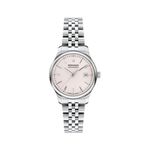 Ladies Heritage Calendoplan Silver-Tone Stainless Steel Watch Light Pink Dial Product Image